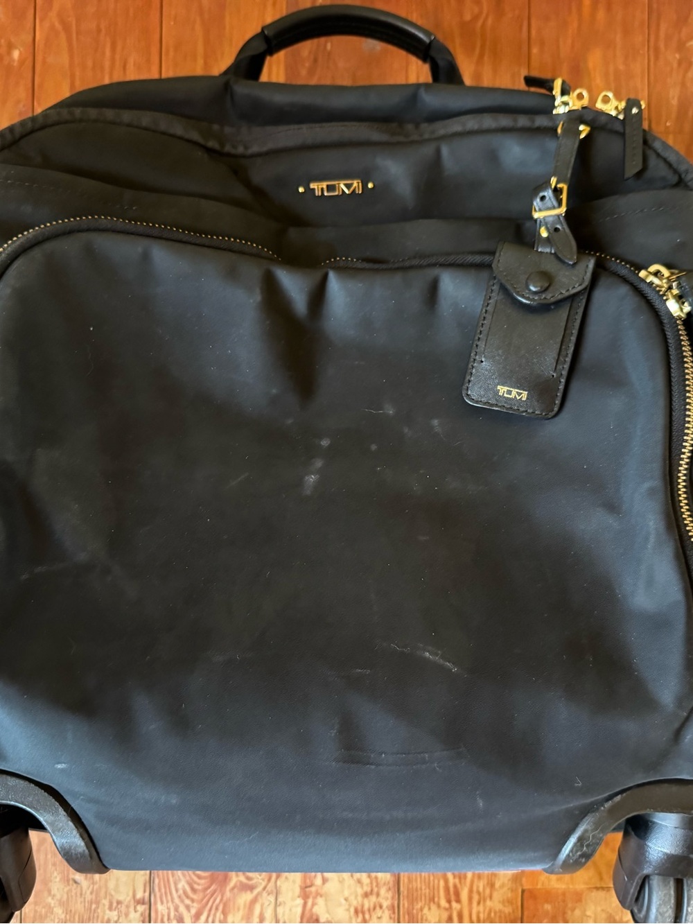 TUMI | Voyageur Leger Compact Carry On Black Rolling Luggage